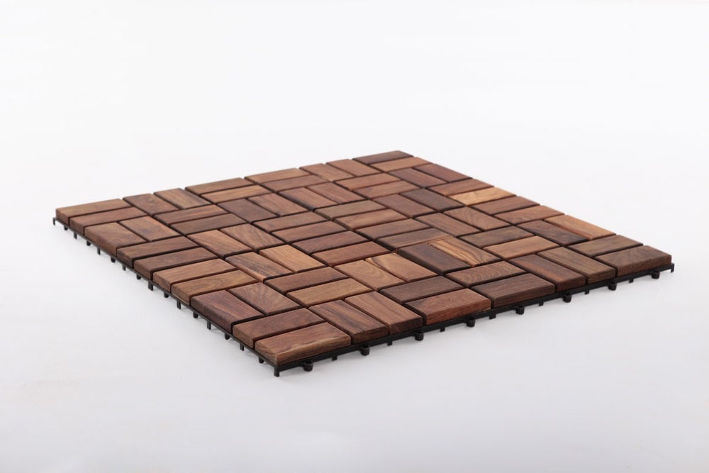 Nordic Style Teak Tiles